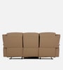 Norton Leatherette 3 Seater Manual Recliner in Brown Colour