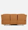 Norton Leatherette 3 Seater Manual Recliner in Tan Colour