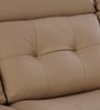 Norton Leatherette 3 Seater Motorized Recliner in Brown Colour