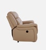 Norton Leatherette 3 Seater Motorized Recliner in Brown Colour
