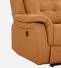 Norton Leatherette 3 Seater Motorized Recliner in Tan Colour