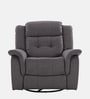 Norton RRR 1 Seater Manual Recliner in Grey Colour With Rocker & Swivel Norton RRR 1 Seater Manual Recliner in Grey Colour With Rocker & Swivel