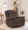 Norton RRR 1 Seater Manual Recliner in Nutella Brown Colour With Rocker & Swivel Norton RRR 1 Seater Manual Recliner in Nutella Brown Colour With Rocker & Swivel