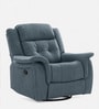 Norton RRR 1 Seater Manual Recliner in Turquoise Colour With Rocker & Swivel Norton RRR 1 Seater Manual Recliner in Turquoise Colour With Rocker & Swivel
