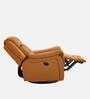 Norton RRR Leatherette 1 Seater Manual Recliner in Tan Colour With Rocker & Swivel