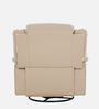 Norton RRR Leatherette 1 Seater Motorized Recliner in Beige Colour With Rocker & Swivel
