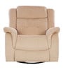 Norton RRR Velvet 1 Seater Manual Recliner in Beige Colour With Rocker & Swivel