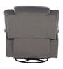 Norton RRR Velvet 1 Seater Manual Recliner in Grey Colour With Rocker & Swivel