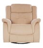 Norton RRR Velvet 1 Seater Motorised Recliner in Beige Colour With Rocker & Swivel