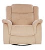 Norton RRR Velvet 1 Seater Motorised Recliner in Beige Colour With Rocker & Swivel