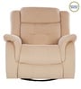 Norton RRR Velvet 1 Seater Motorised Recliner in Beige Colour With Rocker & Swivel