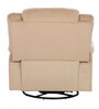 Norton RRR Velvet 1 Seater Motorised Recliner in Beige Colour With Rocker & Swivel