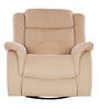 Norton RRR Velvet 1 Seater Motorised Recliner in Beige Colour With Rocker & Swivel