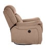 Norton RRR Velvet 1 Seater Motorised Recliner in Brown Colour With Rocker & Swivel