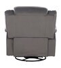 Norton RRR Velvet 1 Seater Motorised Recliner in Grey Colour With Rocker & Swivel