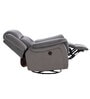Norton RRR Velvet 1 Seater Motorised Recliner in Grey Colour With Rocker & Swivel Norton RRR Velvet 1 Seater Motorised Recliner in Grey Colour With Rocker & Swivel