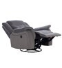 Norton RRR Velvet 1 Seater Motorised Recliner in Grey Colour With Rocker & Swivel Norton RRR Velvet 1 Seater Motorised Recliner in Grey Colour With Rocker & Swivel