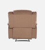 Norton Velvet 1 Seater Manual Recliner In Brown Colour