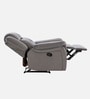 Norton Velvet 1 Seater Manual Recliner In Grey Colour