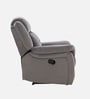 Norton Velvet 1 Seater Manual Recliner In Grey Colour
