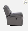 Norton Velvet 1 Seater Motorised Recliner in Grey Colour With Charging Port