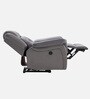 Norton Velvet 1 Seater Motorised Recliner in Grey Colour With Charging Port