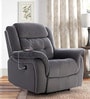 Norton Velvet 1 Seater Motorised Recliner in Grey Colour With Charging Port Norton Velvet 1 Seater Motorised Recliner in Grey Colour With Charging Port