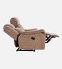 Norton Velvet 2 Seater Manual Recliner In Brown Colour
