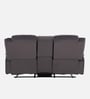 Norton Velvet 2 Seater Manual Recliner with Basic Console in Grey Colour