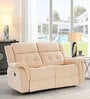 Norton Velvet 2 Seater Motorised Recliner In Beige Colour With Charging Port