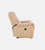 Norton Velvet 2 Seater Motorised Recliner In Beige Colour With Charging Port