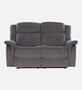 Norton Velvet 2 Seater Motorised Recliner In Grey Colour With Charging Port