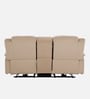 Norton Velvet 2 Seater Motorised Recliner with Basic Console in Beige Colour