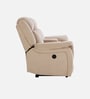 Norton Velvet 2 Seater Motorised Recliner with Basic Console in Beige Colour
