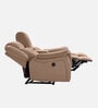Norton Velvet 2 Seater Motorised Recliner with Console in Brown Colour