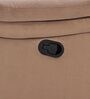 Norton Velvet 3 Seater Manual Recliner In Brown Colour