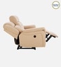 Norton Velvet 3 Seater Motorised Recliner In Beige Colour With Charging Port