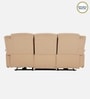 Norton Velvet 3 Seater Motorised Recliner In Beige Colour With Charging Port