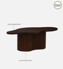 Nortorf Solid Wood Coffee Table In Scratch Resistant Tubbaq Finish