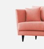 Norway Velvet 1 Seater Sofa in Blush Pink Colour
