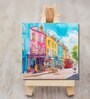 Notting Hill Scene Mini Canvas Frame