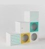 Noughts & Dots Step Storage Cabinet In White Colour