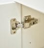 Nova 2 Door Shoe Cabinet in White Colour