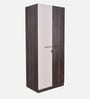 Nova 2 Door Wardrobe in Brown Finish