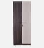 Nova 2 Door Wardrobe in Brown Finish