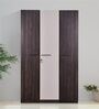 Nova 3 Door Wardrobe in Brown And White Finish