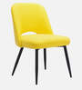 Nova Boucle Dining Chair In Yellow Colour