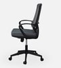 Nova Breathable Mesh Ergonomic Chair in Grey & Black Colour