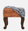 Nova Fabric Seating Stoole Black & White Finish