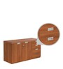 Nova Filling Cabinet in Walnut Regato Colour